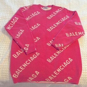 BALENCIAGA 100% wool sweater